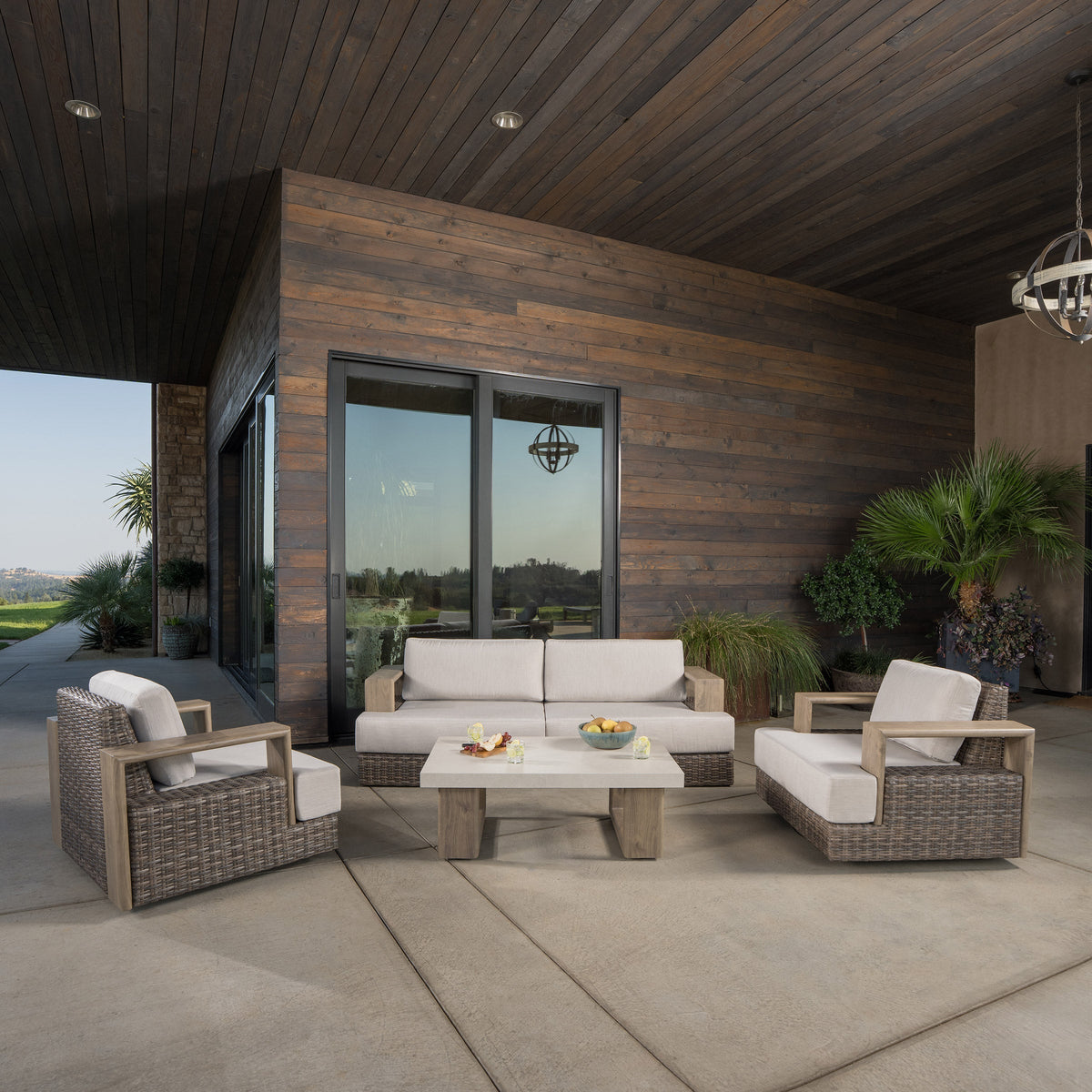 Theo 4-piece Patio Conversation Set