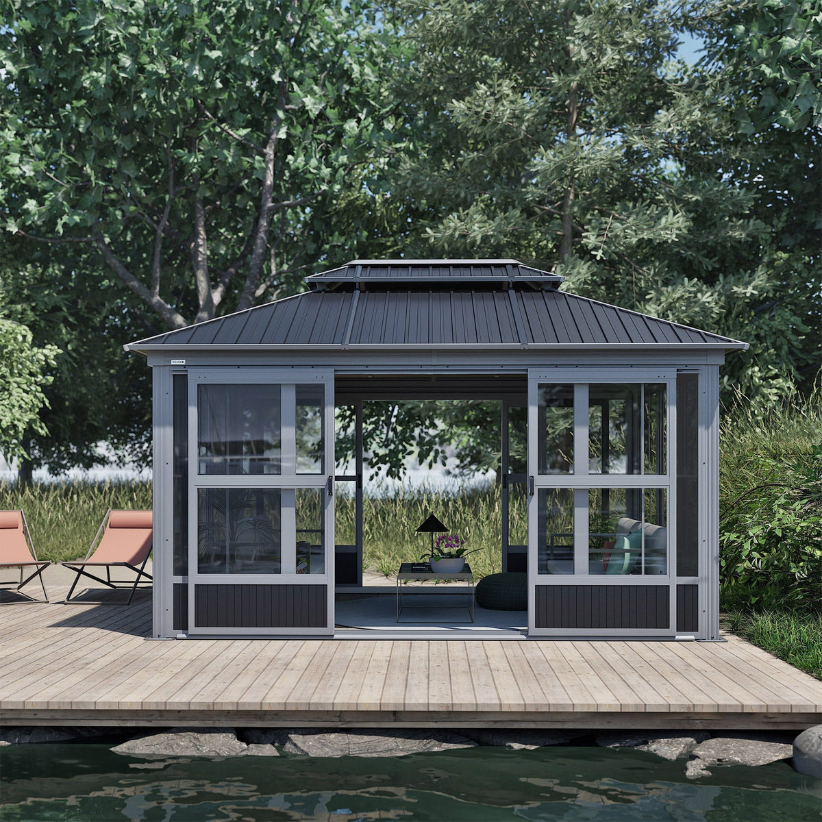 Sojag Olan Free-Standing Solarium
