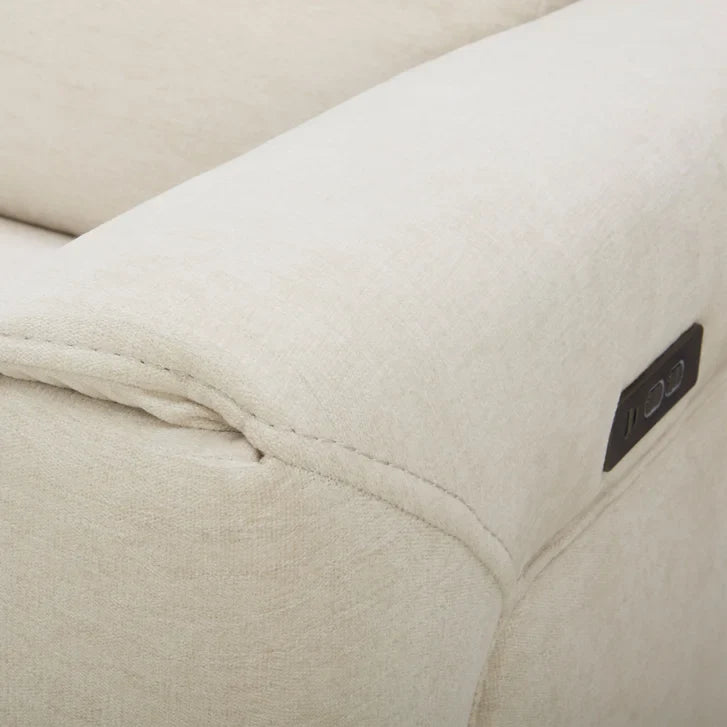 Aiden & Ivy Power Reclining Fabric Sofa