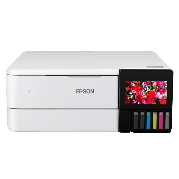 Epson EcoTank Photo ET-8500 Special Edition All-in-One Supertank Printer with Bonus 50-Pack of Glossy Photo Paper