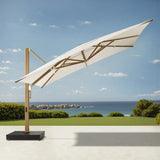 Sirio 4 m x 4 m (13.1 ft. x 13.1 ft.) Commercial Cantilever Umbrella