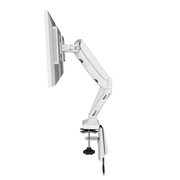 Bestar Upstand 76.2 cm x 182.9 cm (30 in. x 72 in.) Height Adjustable Desk with Dual Monitor Arm