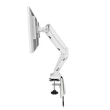 Bestar Upstand 76.2 cm x 182.9 cm (30 in. x 72 in.) Height Adjustable Desk with Dual Monitor Arm