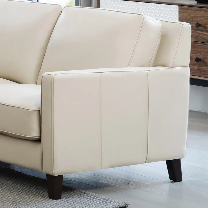 Prospera Home West Park Top-grain Leather Sofa
