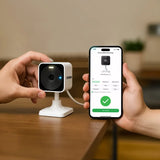 Defender GO 2K AI Powered Plug-in Indoor/Outdoor Wi-Fi Security Cameras, 2 pack