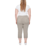 Up! Women’s Garment Wash Pull-on Capri