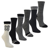 Roots Women’s Cozy Crew Sock, 6-Pairs
