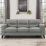 Prospera Home Sorena Top-grain Leather Sofa and Loveseat