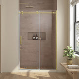 OVE Decors Kelsey 60 in. Sliding Glass Alcove Shower Door