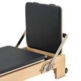 Hisooth StudioSolid Stationary Pilates Reformer 60cm Maple Frame