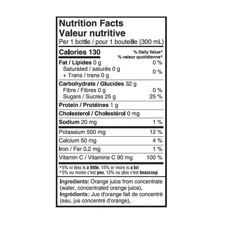 Oasis Orange Juice, 24 × 300 mL