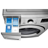 LG 5.2 cu. ft. Graphite Steel Ultra Large Capacity Front Load Washer with 6Motion Technology