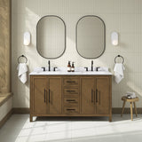 OVE Decors Eliot 60 in. Vanity with Quartz Countertop