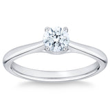 Round Brilliant Diamond Solitaire Ring (0.50 ct)