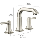 Kohler Terzet Widespread Bathroom Faucet