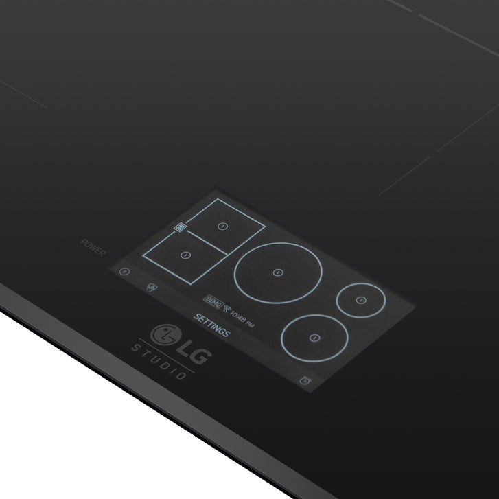 LG STUDIO 36 in Induction Cooktop with 5 Burners and Flex Cooking Zone