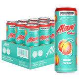Alani Nu Juicy Peach Energy Drink, 355 ml, 12-pack