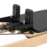 Hisooth StudioSolid Stationary Pilates Reformer 60cm Maple Frame