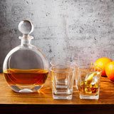 B Brilliant Whiskey Decanter Set, 5-pieces