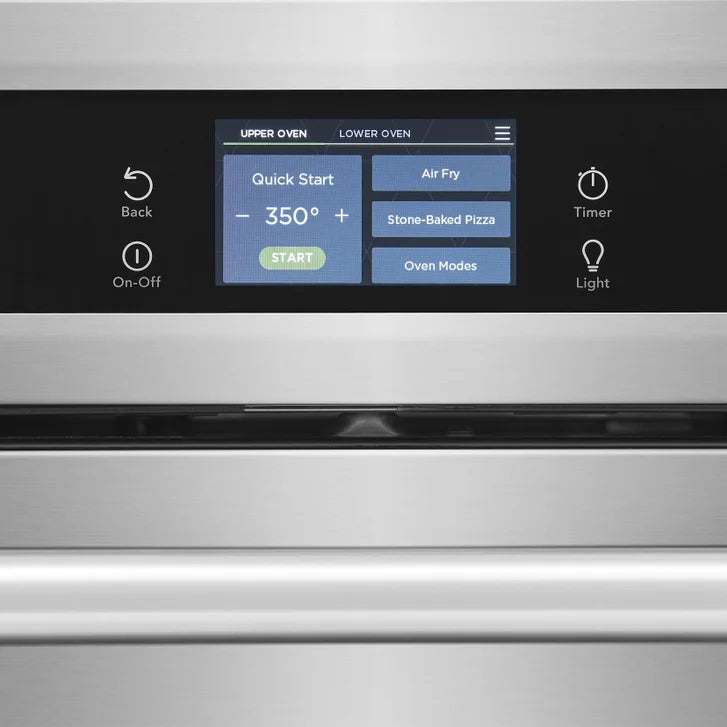 Frigidaire Professional 30 in. Double Wall Oven with Stone-Baked Pizza Mode