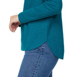 Kirkland Signature Women's Long Sleeve Slub Tee