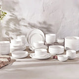 Maison Neuve Ridge Bone China Dinnerware Set, 40-pieces