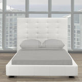 Urbania Modern Top Grain Leather Bed