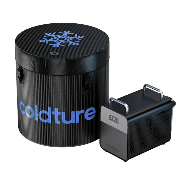 Coldture Portable Cold Plunge Ultra Barrel Light and Chiller System
