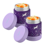 Bentgo Kids 325 mL (11 oz) Stainless Steel Insulated Food Jar, 2-pack
