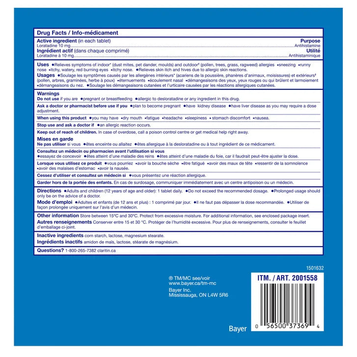 Claritin Allergy 10 mg, 148 tablets