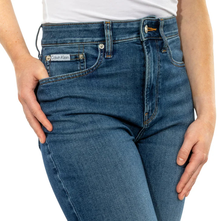 Calvin Klein Women's High Rise Slim Jean