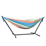 Vivere Cotton Hammock with Steel Frame and Premium Carry Bag (9 ft)