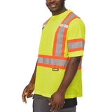 Holmes Workwear High-Visibility Short Sleeve T-Shirt, 3-pack