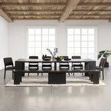 Transformer Table with Bench and 6 Chairs