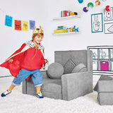 Yourigami 12-piece Kid's Convertible Play Fort