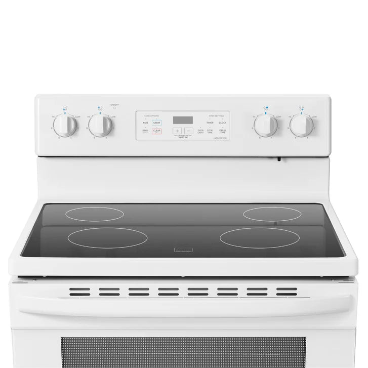 Midea 30 in. 5.1 cu.ft. Freestanding 4-Element Range with Storage Drawer