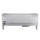 Forno Commercial 36 in. Gas Stainless Steel Manual Control Heavy Duty Griddle