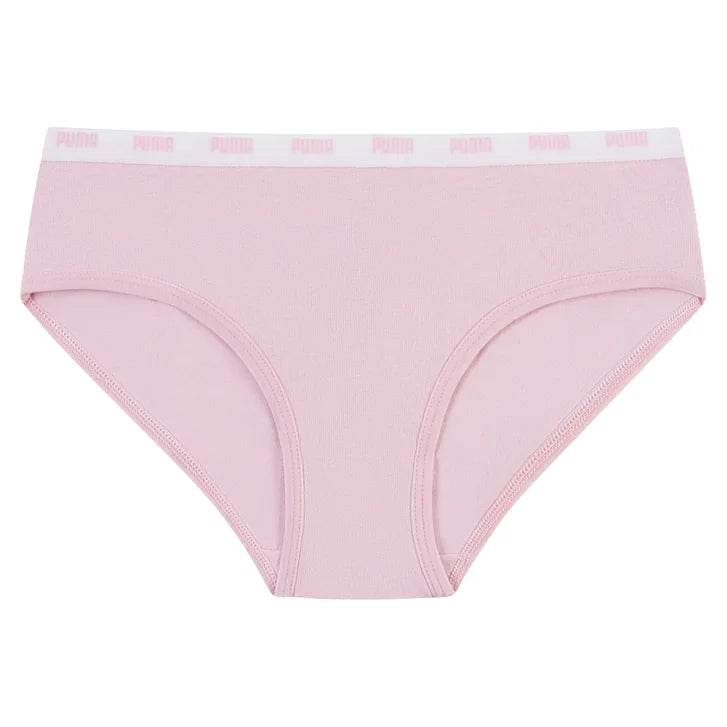 Puma Girls' Cotton Blend Bikini Underwear, 11-Pack