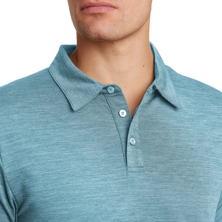Mack Weldon Men's Short Sleeve Knit Polo - Stretch Performance Shirt