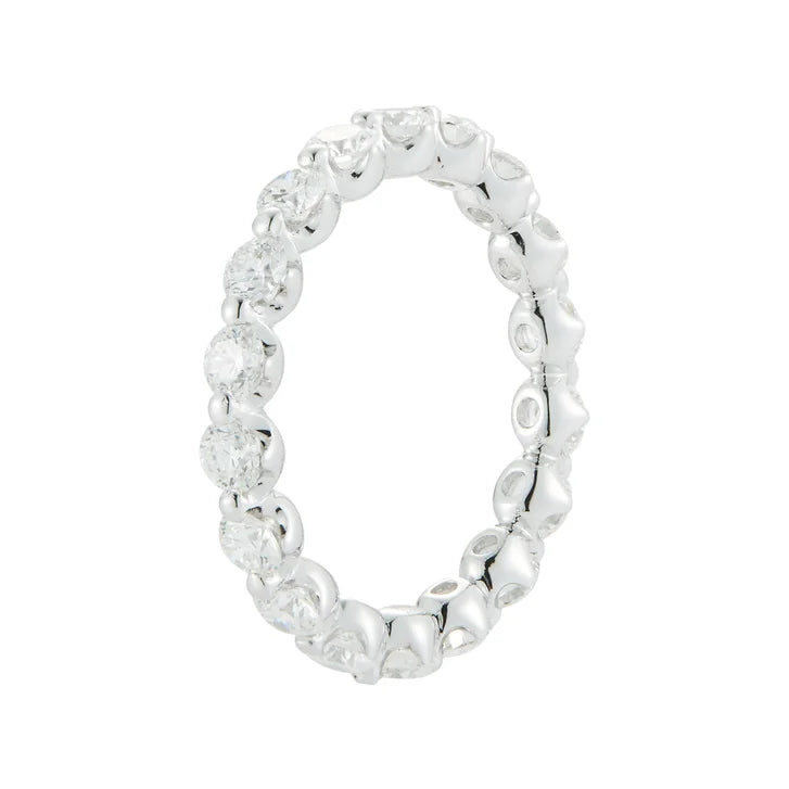 Round Brilliant Diamond Floating Eternity Band (2.00 ctw)