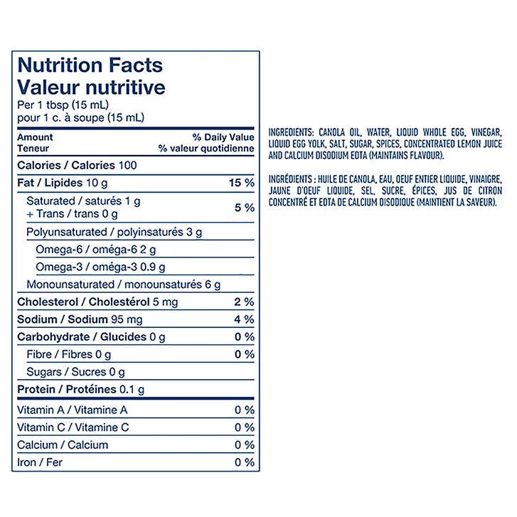 Hellmann's Real Mayonnaise, 1.8 L