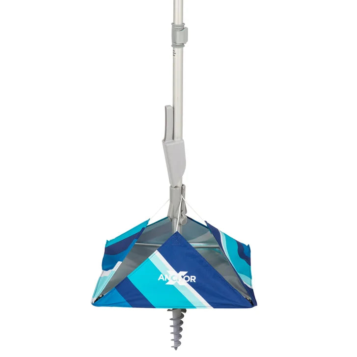 RIO 2.3m (7.5 ft) Beach Umbrella with AnchorX