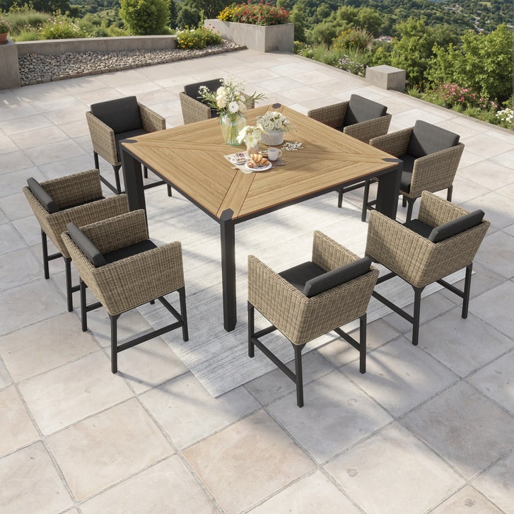 Aberdeen 9-piece Patio Dining Set