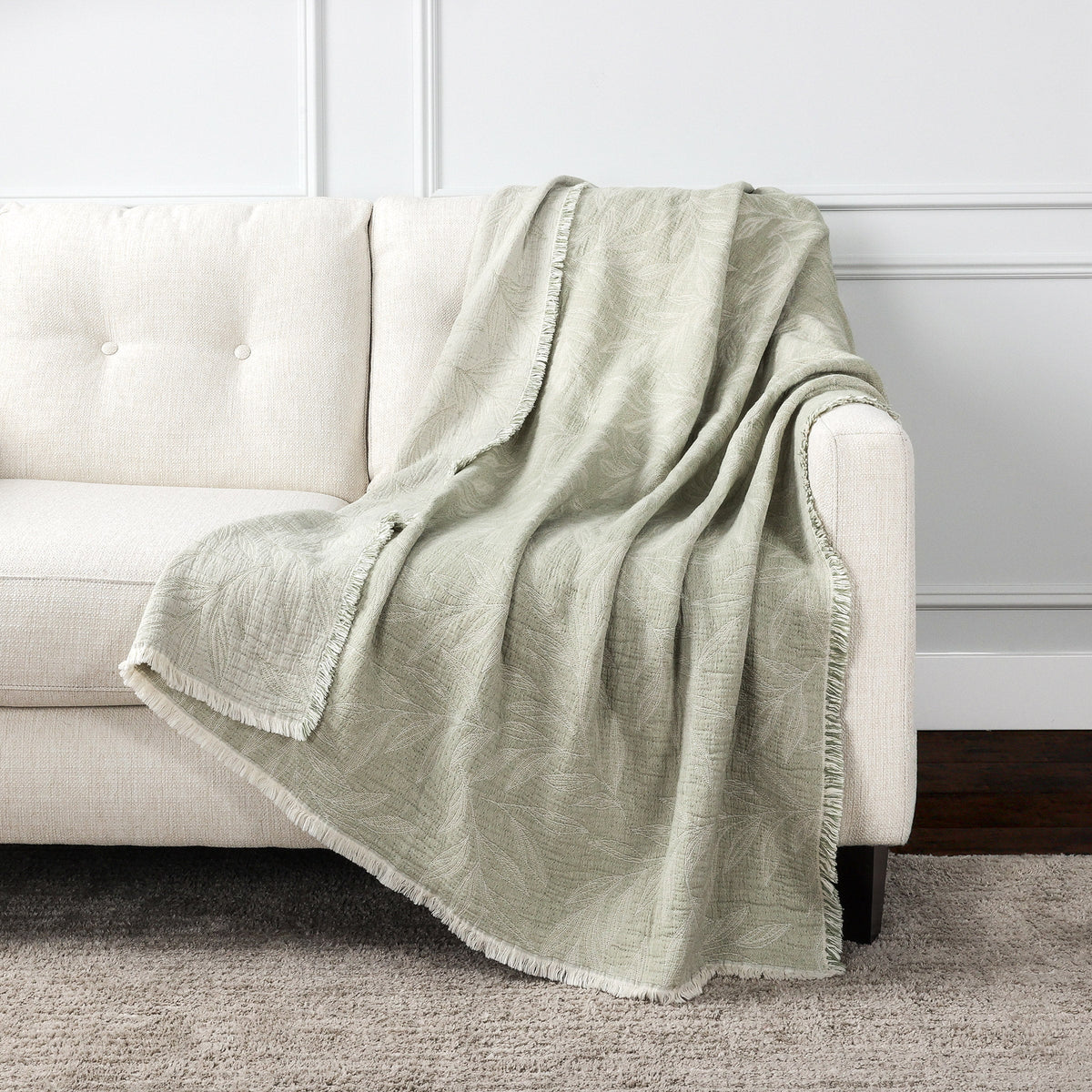Life Comfort Reversible Cotton Throw.
