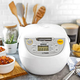 Tiger 5.5 cup (Uncooked) Rice Cooker with Multi-Function 1.7 mm Thick Non-Stick Inner Pot