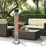 EnerG+ Infrared Electric Outdoor Heater Freestanding with Remote