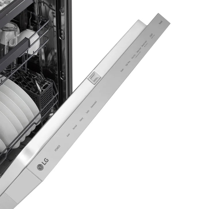 LG 24 in. Stainless Steel FlushFit Top Control Dishwasher with AutoVentDry