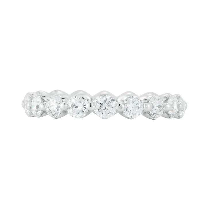 Round Brilliant Diamond Floating Eternity Band (2.00 ctw)