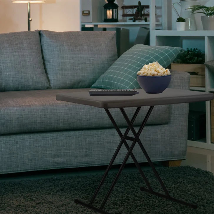 Star Elite Adjustable Personal Folding Table, 2-pack