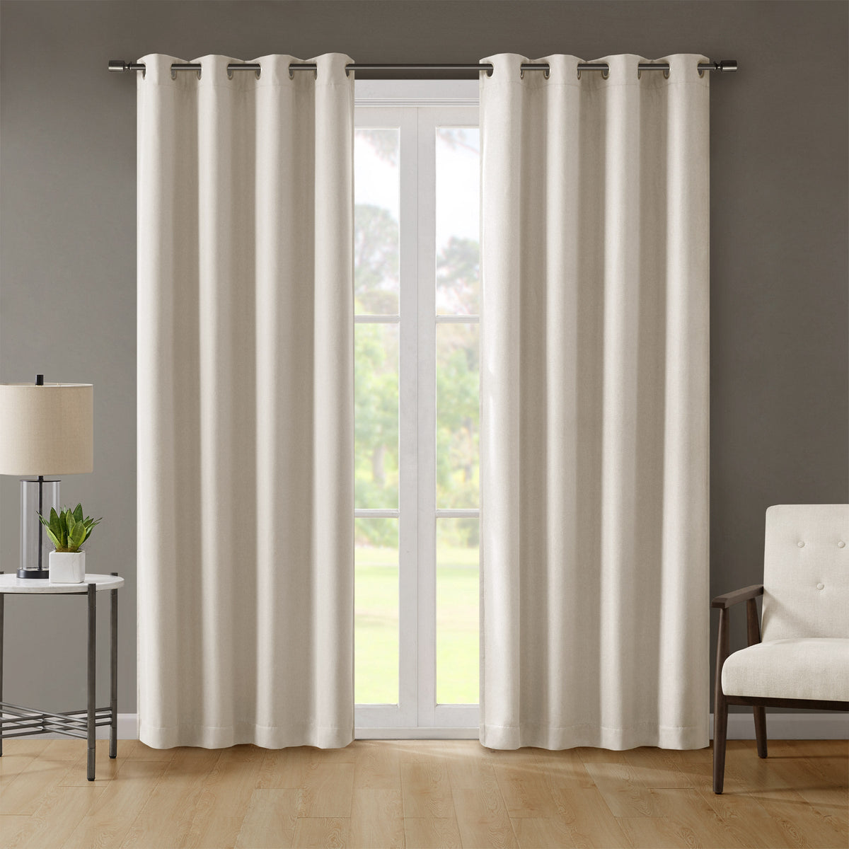 Beautyrest Minor Collection Blackout Curtain Panel, 2 panel